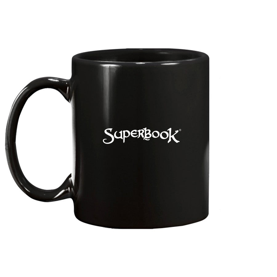 Gizmo Waving Silhouette 15oz Black Ceramic Mug