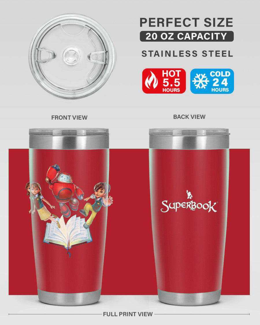 Superbook Characters 20oz Tumbler