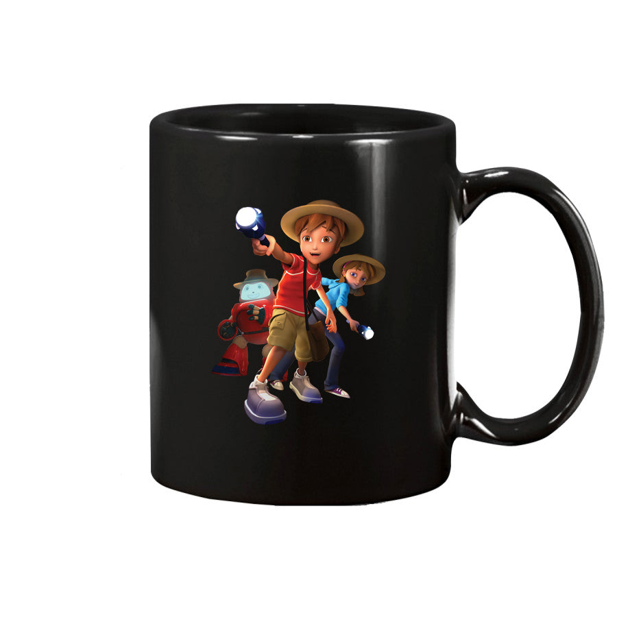 Superbook Explorers 11oz Black Ceramic Mug