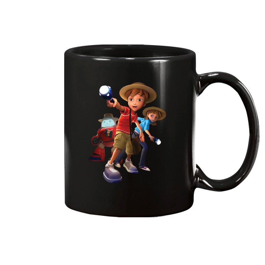 Superbook Explorers 15oz Black Ceramic Mug