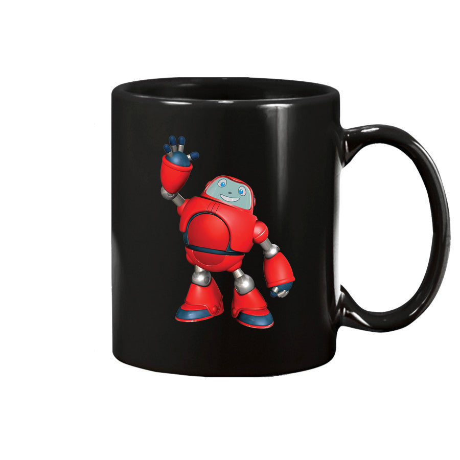 Gizmo Waving 11oz Black Ceramic Mug
