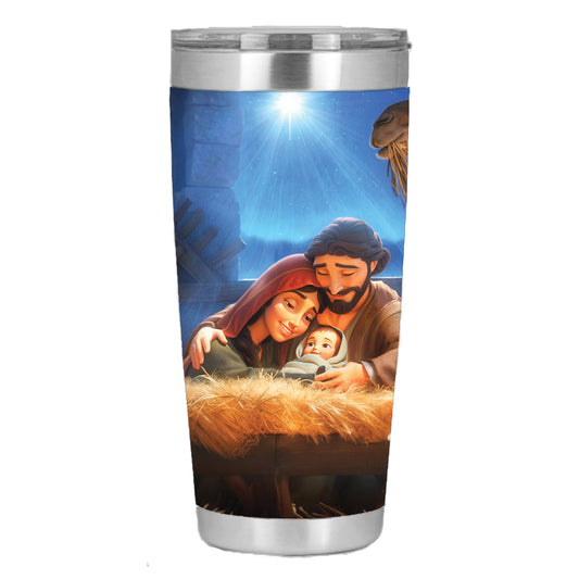 Superbook The First Christmas Manger Scene - 20oz Tumbler